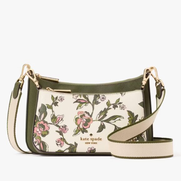 kate spade Handbags - Kate Spade Duet Floral Small Crossbody NWT